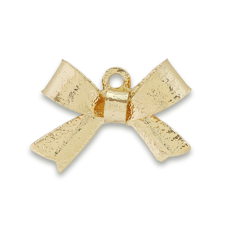 チャーム リボンNo.10 ゴールド