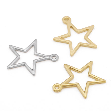 Metal parts No.1 star gold