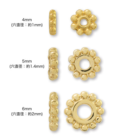 Metal Parts Daisy Logumin Color