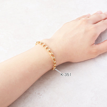 チェーン K-351 ロジウムカラー