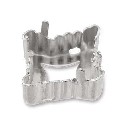 Rhodium color for stone seat