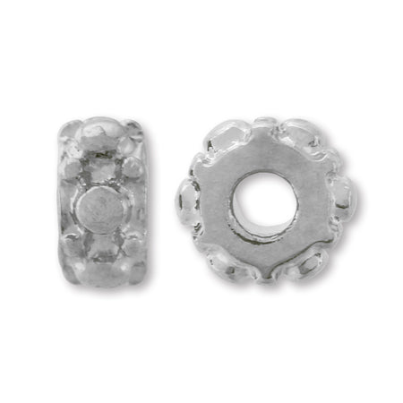 Spacer 20 rhodium color
