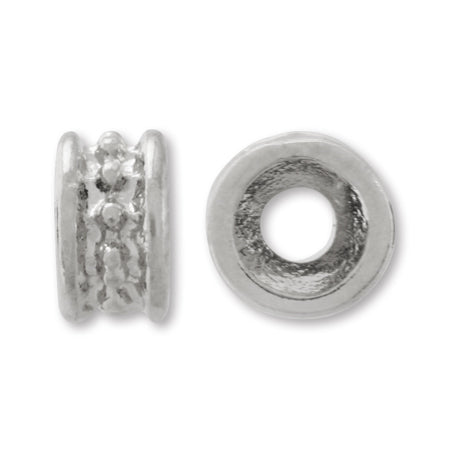 Spacer 25 rhodium color