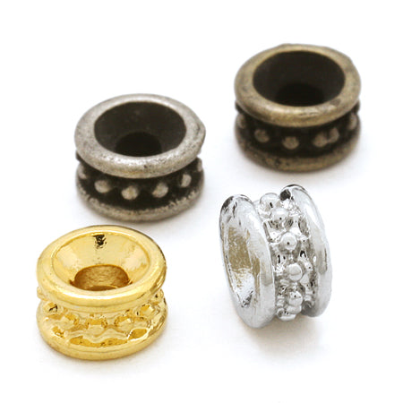 Spacer 25 rhodium color