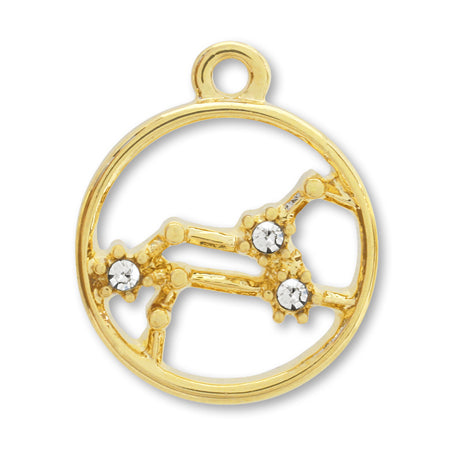 Charm Constellation Leo Crystal/G
