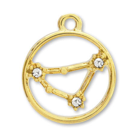 Charm Constellation Capricorn Crystal/G