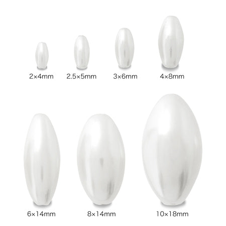 Resin pearl jujube white