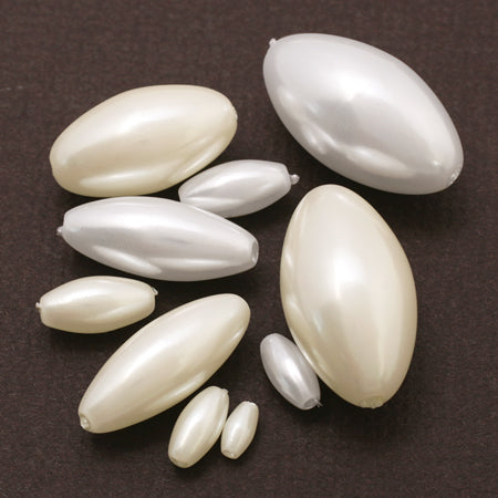 Resin pearl jujube white