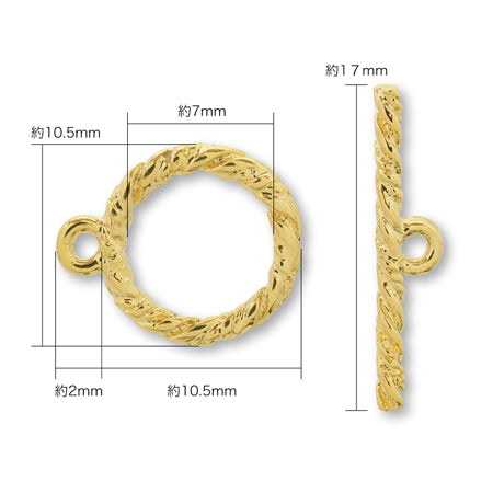 Mantel Twist 3 Rhodium color