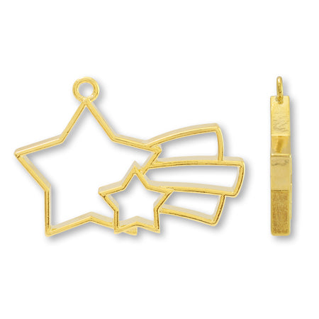 Design frame flow star gold.
