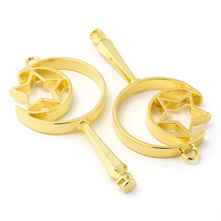 Design frame moon rod gold