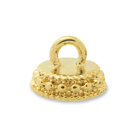 デザインキャップ ラウンドミル打 ゴールド