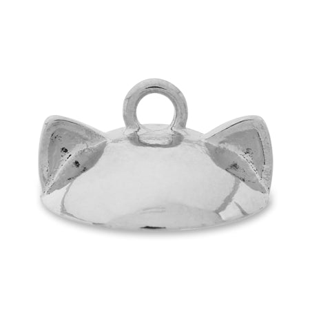 デザインキャップ ネコ ロジウムカラー