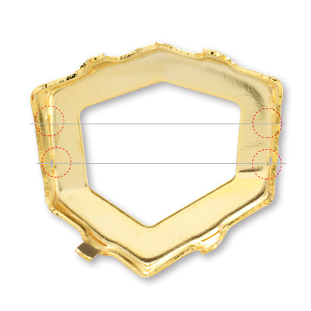 石座 #4933用 ロジウムカラー