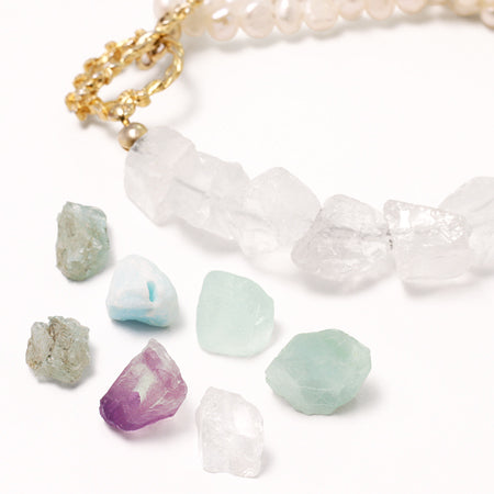 Natural stone rough cut crystal (natural)