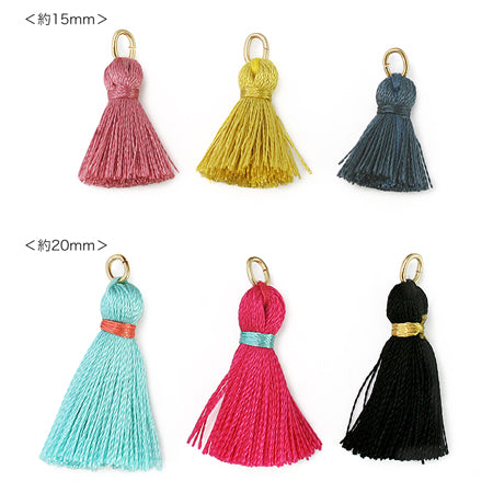 Tassel mini saxophone blue