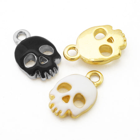 Charm skull white/G
