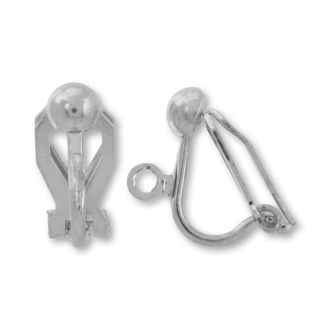 Earring triangle ball black