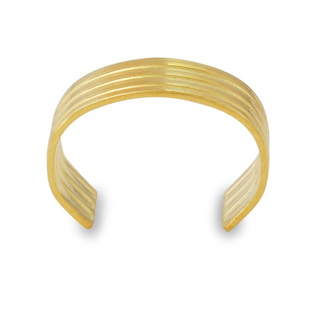 つなぎカン スジ入 約6×27mm ゴールド