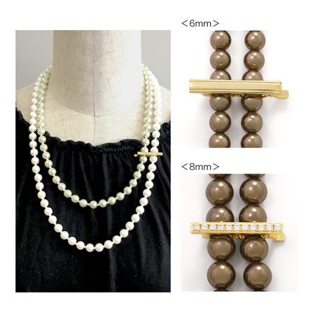 Shortener with stone cubic zirconia/G