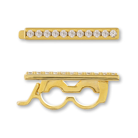 Shortener with stone cubic zirconia/G
