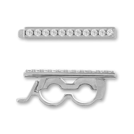 Shortener with stone cubic zirconia/RC