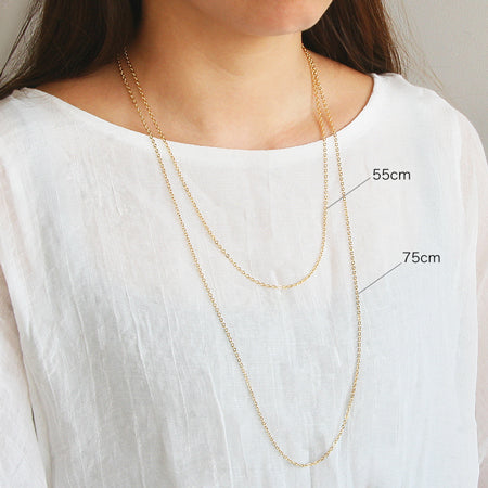Chain Necklace 245 SF rhodium color