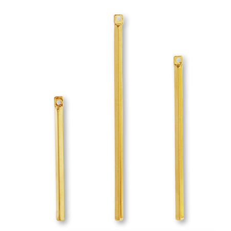 Metal stick right angle 1 can gold