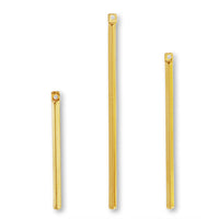 Metal stick right angle 1 can gold