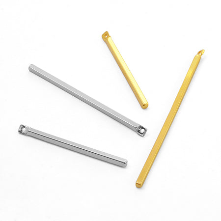 メタルスティック 直角 1カン ロジウムカラー