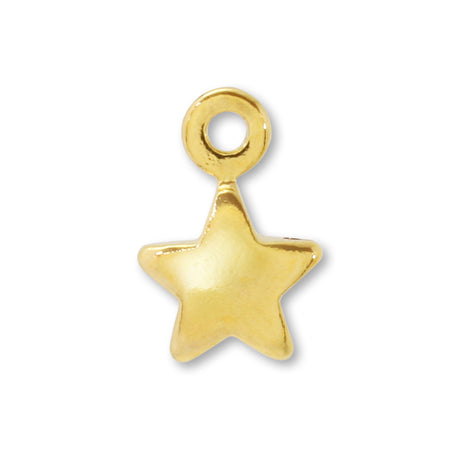 Brass Charm Star No. 1 Gold