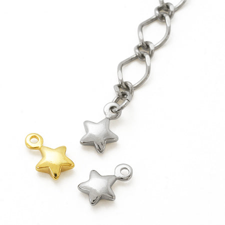Brass Charm Star No. 1 Gold