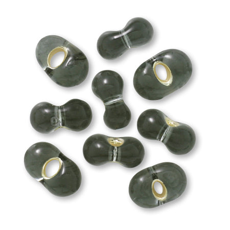 Czech Seed farfalle Gree silver line