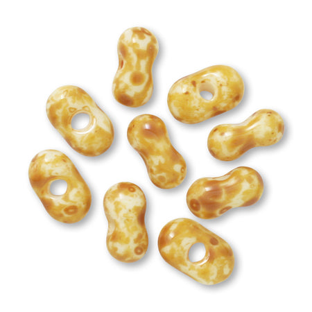 Czech Seed Farfalle Chalk White Travertine