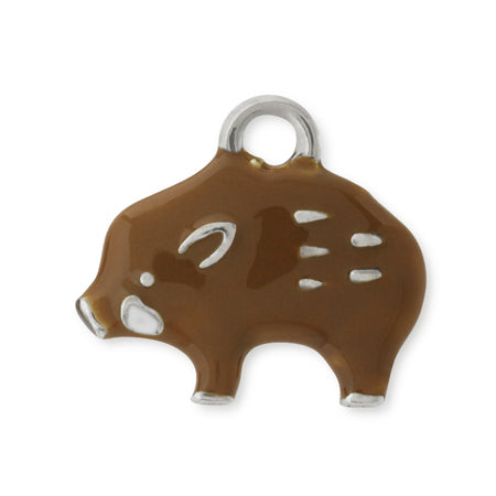 チャーム 和風 いのしし 茶/RC【アウトレット】