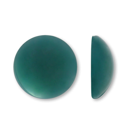 アクリル ドイツ製 カボション ラウンド1 ビリジアン【アウトレット】