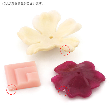 アクリル ドイツ製 花2 クリスタルマット