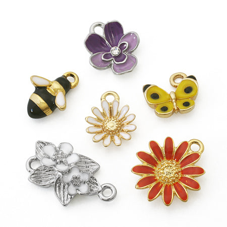 Charm Marguerite No.4 yellow / g