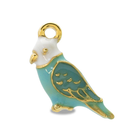 Charm Budgerigar White Blue/G