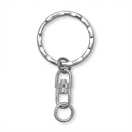 Key holder wave nickel nickel