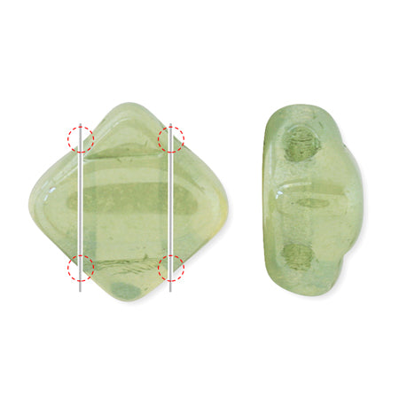 Czech Silky Diamond Champagne Alabaster