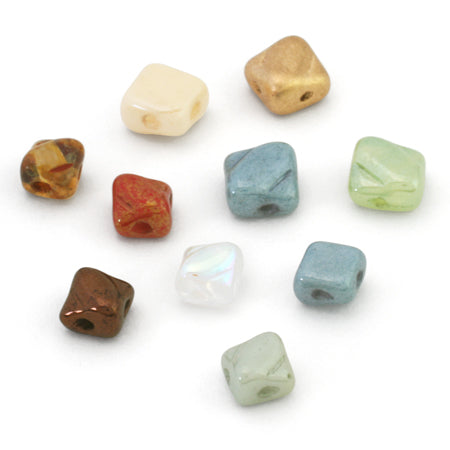 Czech Silky Diamond Champagne Alabaster