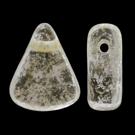 Czech triangle crystal luster G