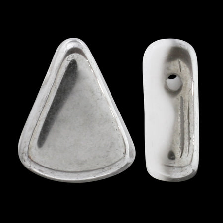 Czech Triangle White/Silver