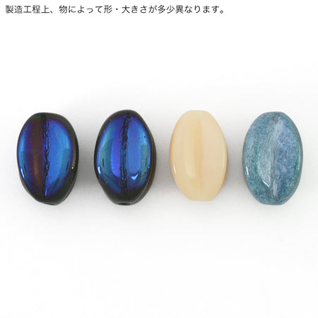 チェコ オーバルメロン メタリックブルー