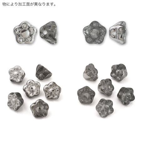 Czech flower beads three-dimensional crystal/cal