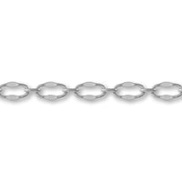 Chain FG260SBH-1 Rhodium color