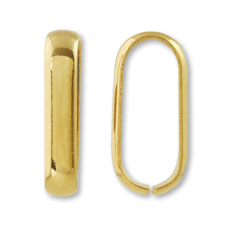 つなぎカン 甲丸 約3×7×15mm ゴールド
