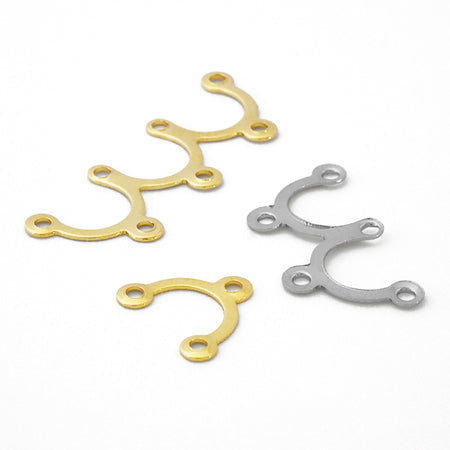 アーチ型連バー 1連 ゴールド