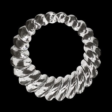 アクリル ドイツ製 リング ツイスト クリスタル